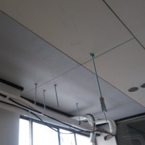 空調設備設置－天井ボード復旧