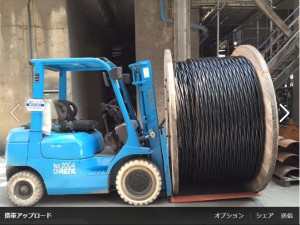 太陽光・・高圧ｹｰﾌﾞﾙ敷設