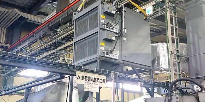 集塵機つり込み 集塵機つり込み