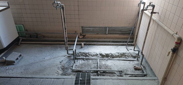 排水やり替え工事
